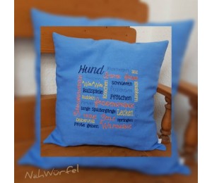 Stickdatei - Mosaik Hund